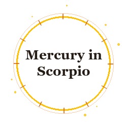 Mercury in Scorpio